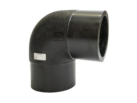 Отвод литой 90° PN16 SDR11 PE100 D250 Отвод литой 90° PN16 SDR11 PE100 D250